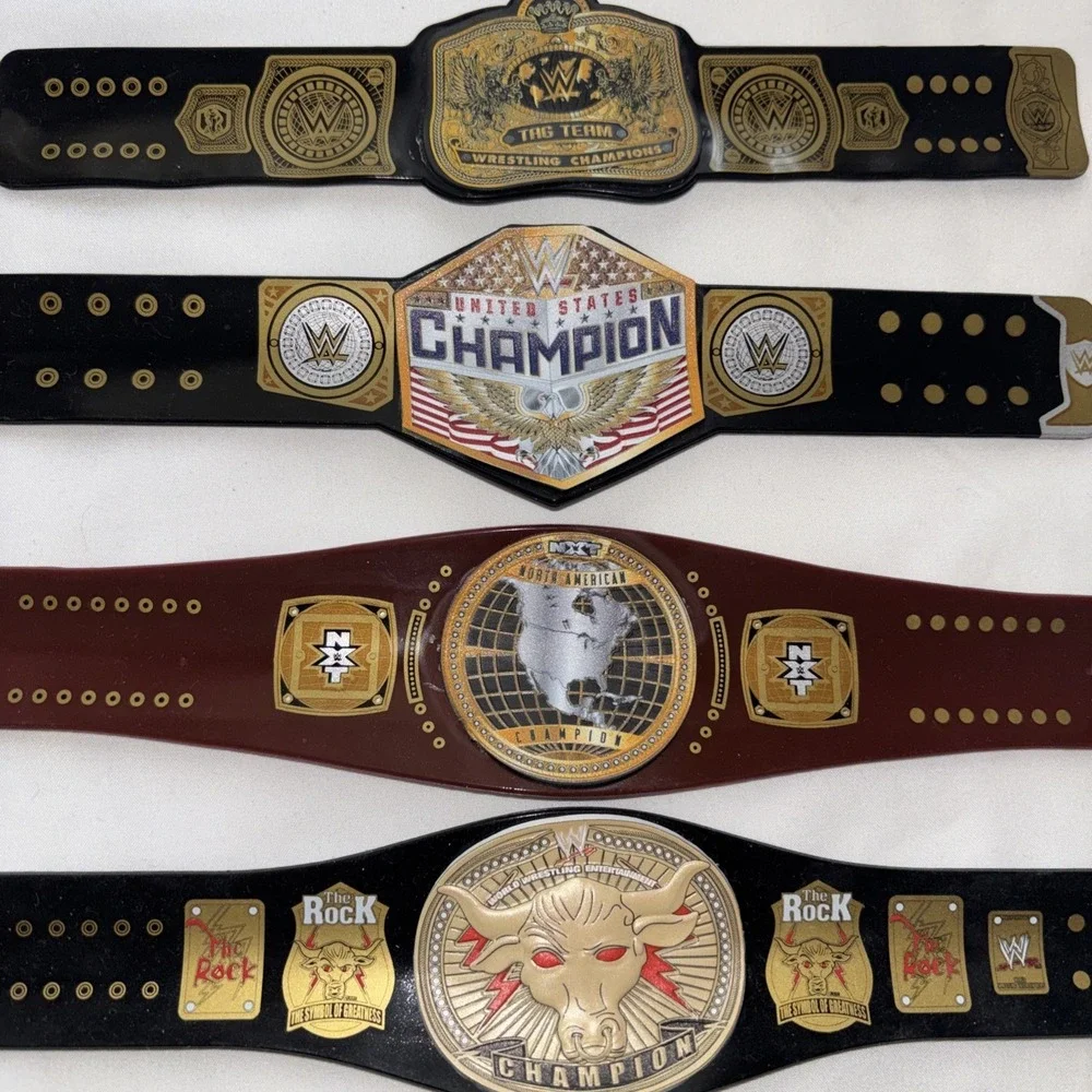WWE Championship Slap Bands Complete Series 1 And 2 Of Seires 2 with Super Rares